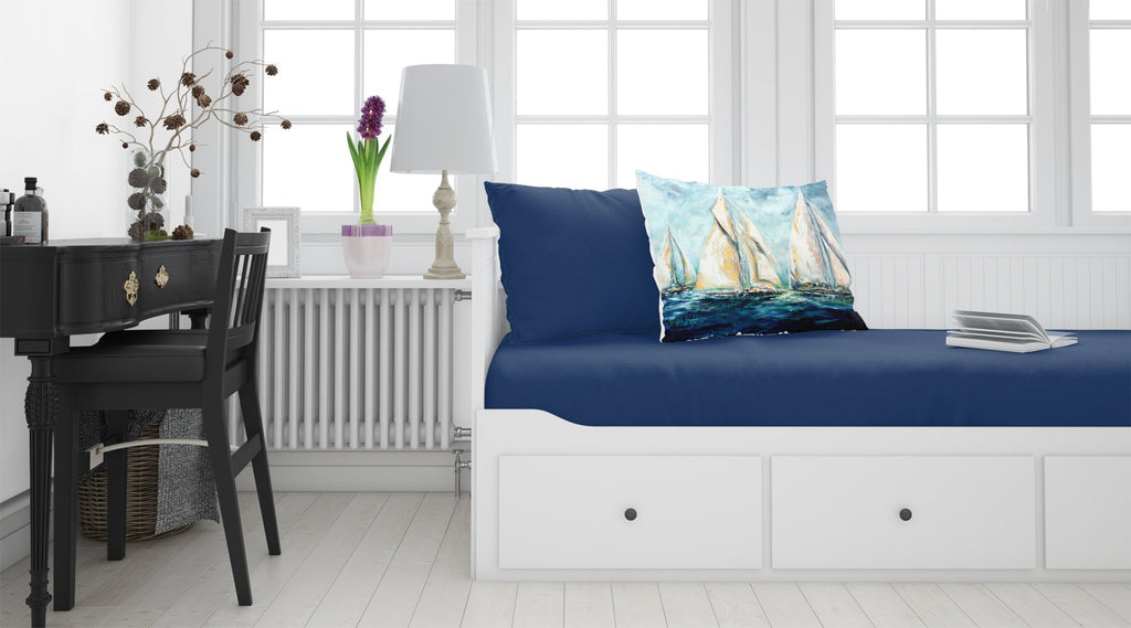 The Last Mile Sail boats Standard Pillowcase Lightweight Super Soft Easy Care Decorative Artwork Pillowcase, Standard