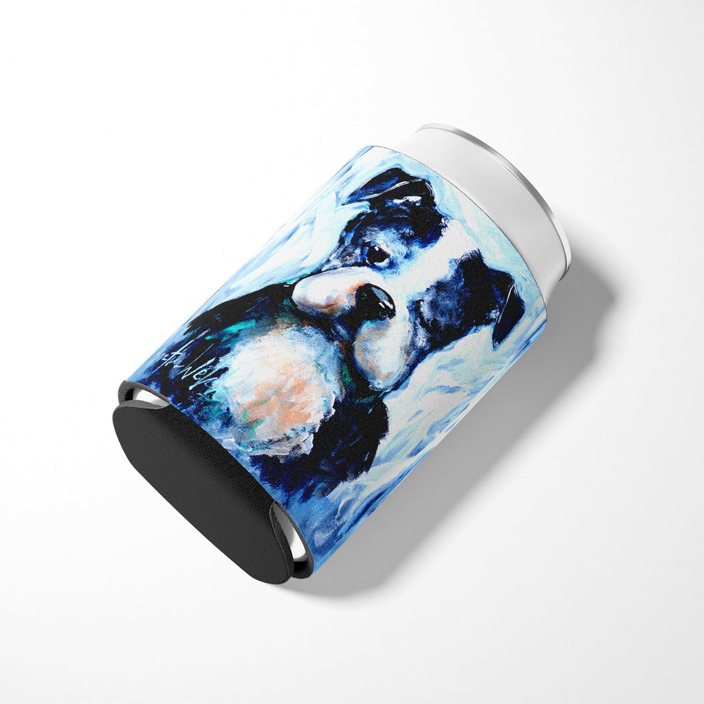 Boston Terrier Boston Tuff Can or Bottle Hugger Cooler Sleeve for Standard 12 oz Cans, Insulated Foam Beer & Soda Can Hugger Reusable