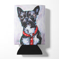 Boston Terrier Brindle Ziggy Can or Bottle Hugger Cooler Sleeve for Standard 12 oz Cans, Insulated Foam Beer & Soda Can Hugger Reusable