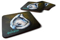 Brown Eye Oyster Foam Coasters Set of 4 Cup Coasters for Indoor Outdoor, Tabletop Protection, Anti Slip, Mouse pad Material
