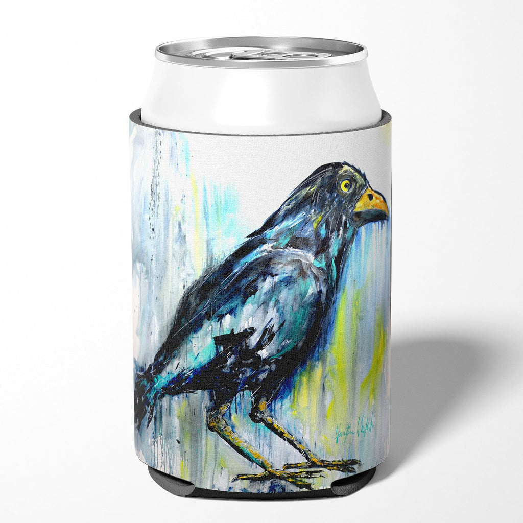 Burnt Corn Raven Can or Bottle Hugger Cooler Sleeve for Standard 12 oz Cans, Insulated Foam Beer & Soda Can Hugger Reusable