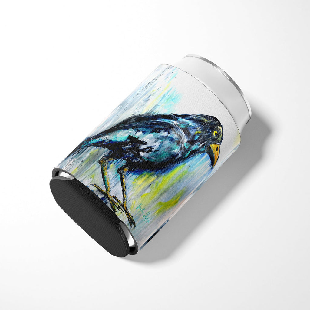 Burnt Corn Raven Can or Bottle Hugger Cooler Sleeve for Standard 12 oz Cans, Insulated Foam Beer & Soda Can Hugger Reusable