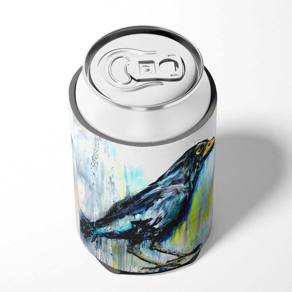 Burnt Corn Raven Can or Bottle Hugger Cooler Sleeve for Standard 12 oz Cans, Insulated Foam Beer & Soda Can Hugger Reusable