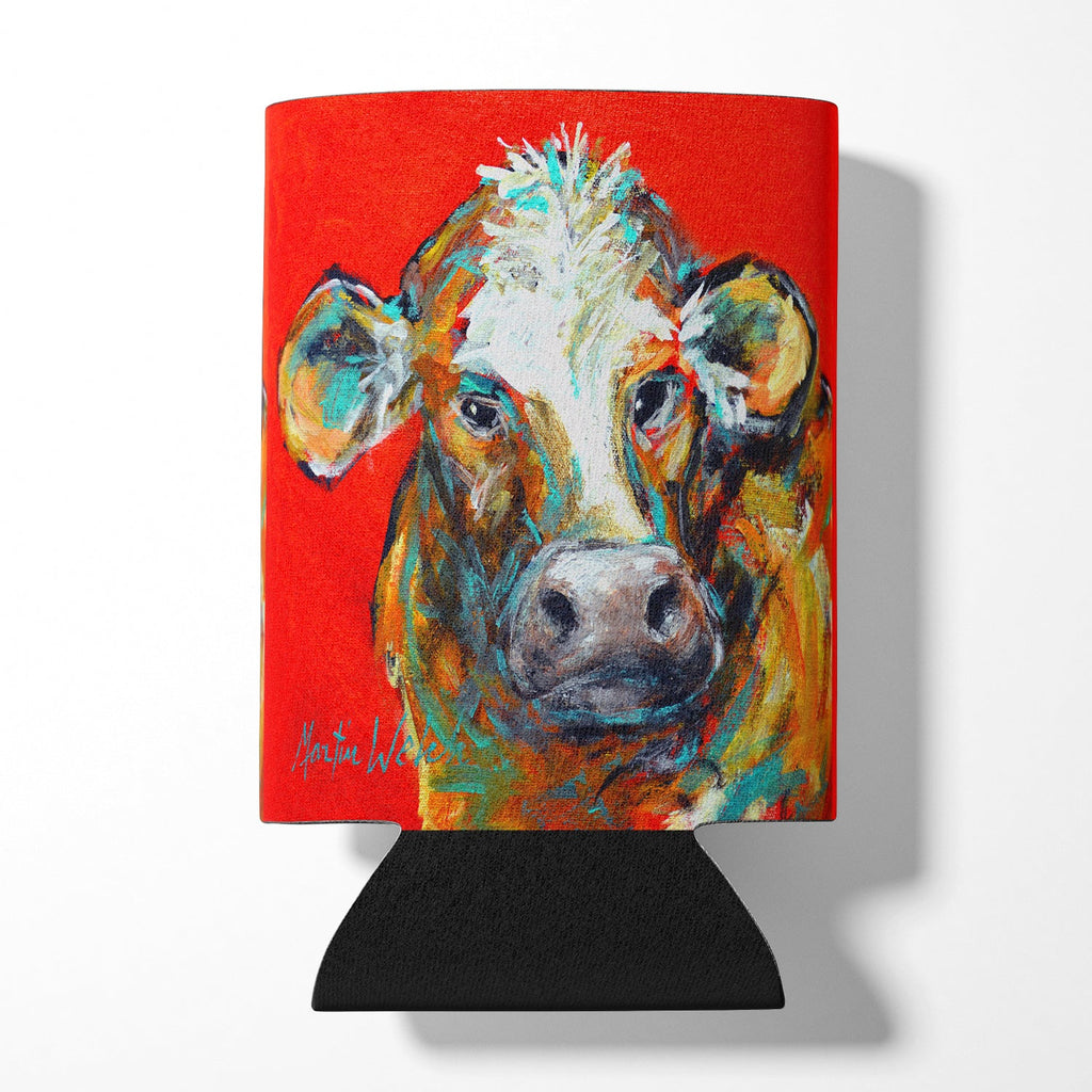Cow Caught Red Handed Too Can or Bottle Hugger Cooler Sleeve for Standard 12 oz Cans, Insulated Foam Beer & Soda Can Hugger Reusable