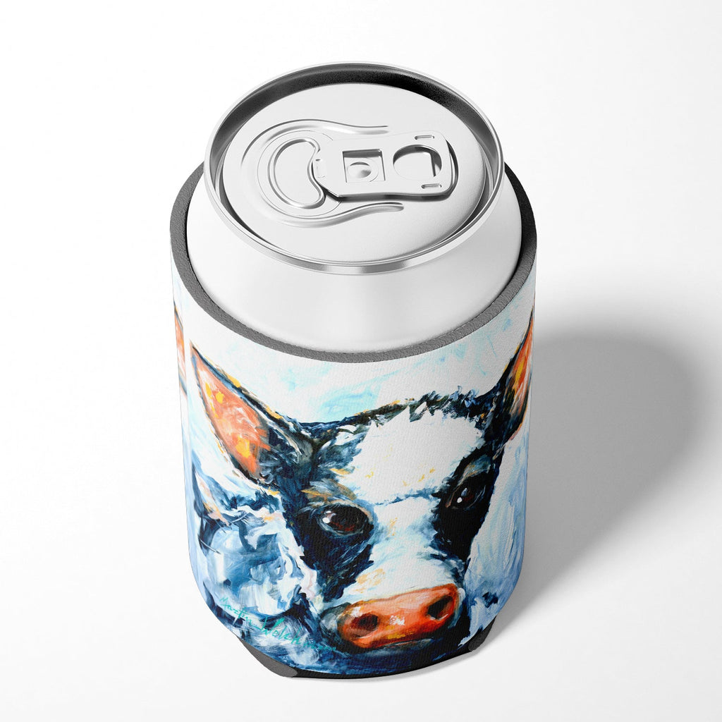 Cow Lick Can or Bottle Hugger Cooler Sleeve for Standard 12 oz Cans, Insulated Foam Beer & Soda Can Hugger Reusable