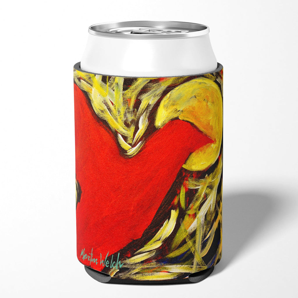 Crow at Midnight Can or Bottle Hugger Cooler Sleeve for Standard 12 oz Cans, Insulated Foam Beer & Soda Can Hugger Reusable