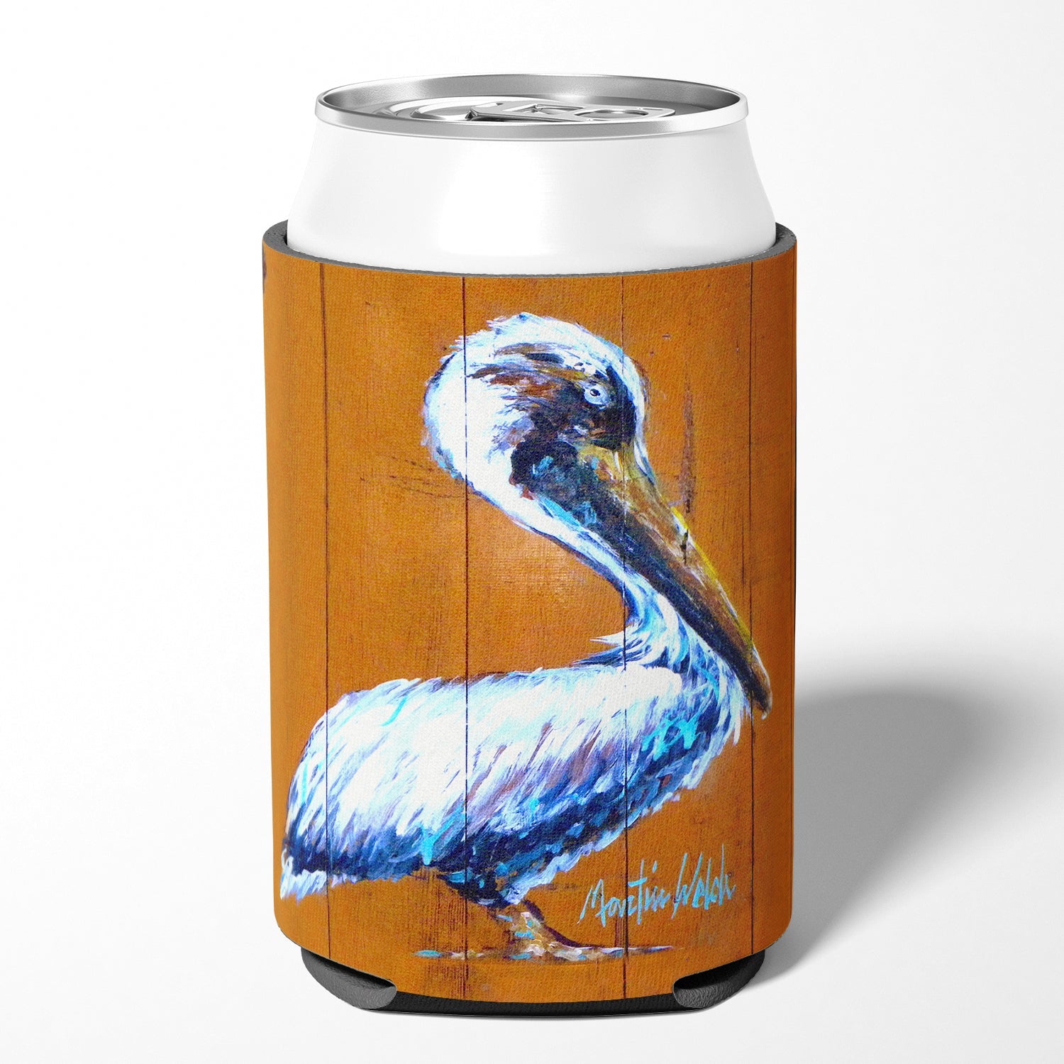 Pelican Hangin In Can or Bottle Hugger Cooler Sleeve for Standard 12 oz Cans, Insulated Foam Beer & Soda Can Hugger Reusable
