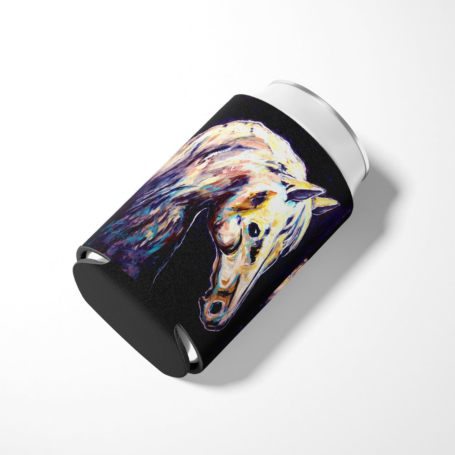 Knight Horse Can or Bottle Hugger Cooler Sleeve for Standard 12 oz Cans, Insulated Foam Beer & Soda Can Hugger Reusable