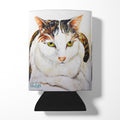 Lanie Cat Can or Bottle Hugger Cooler Sleeve for Standard 12 oz Cans, Insulated Foam Beer & Soda Can Hugger Reusable