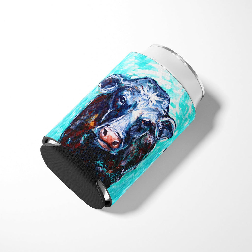 Moo Cow Can or Bottle Hugger Cooler Sleeve for Standard 12 oz Cans, Insulated Foam Beer & Soda Can Hugger Reusable