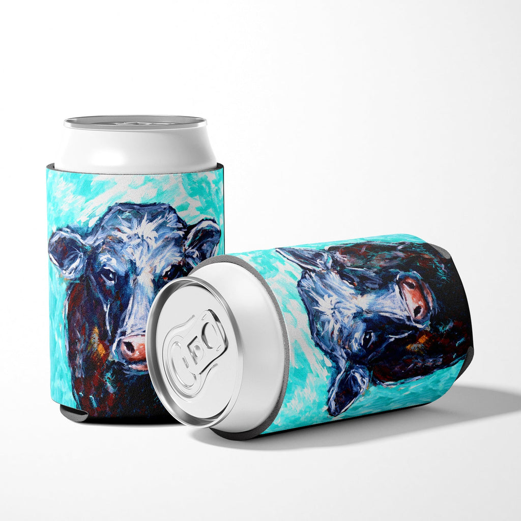 Moo Cow Can or Bottle Hugger Cooler Sleeve for Standard 12 oz Cans, Insulated Foam Beer & Soda Can Hugger Reusable