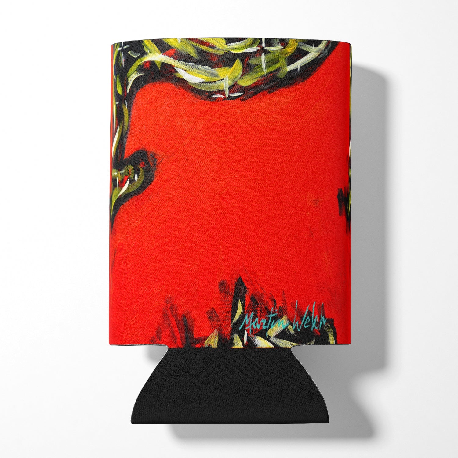 Scared Crow Can or Bottle Hugger Cooler Sleeve for Standard 12 oz Cans, Insulated Foam Beer & Soda Can Hugger Reusable