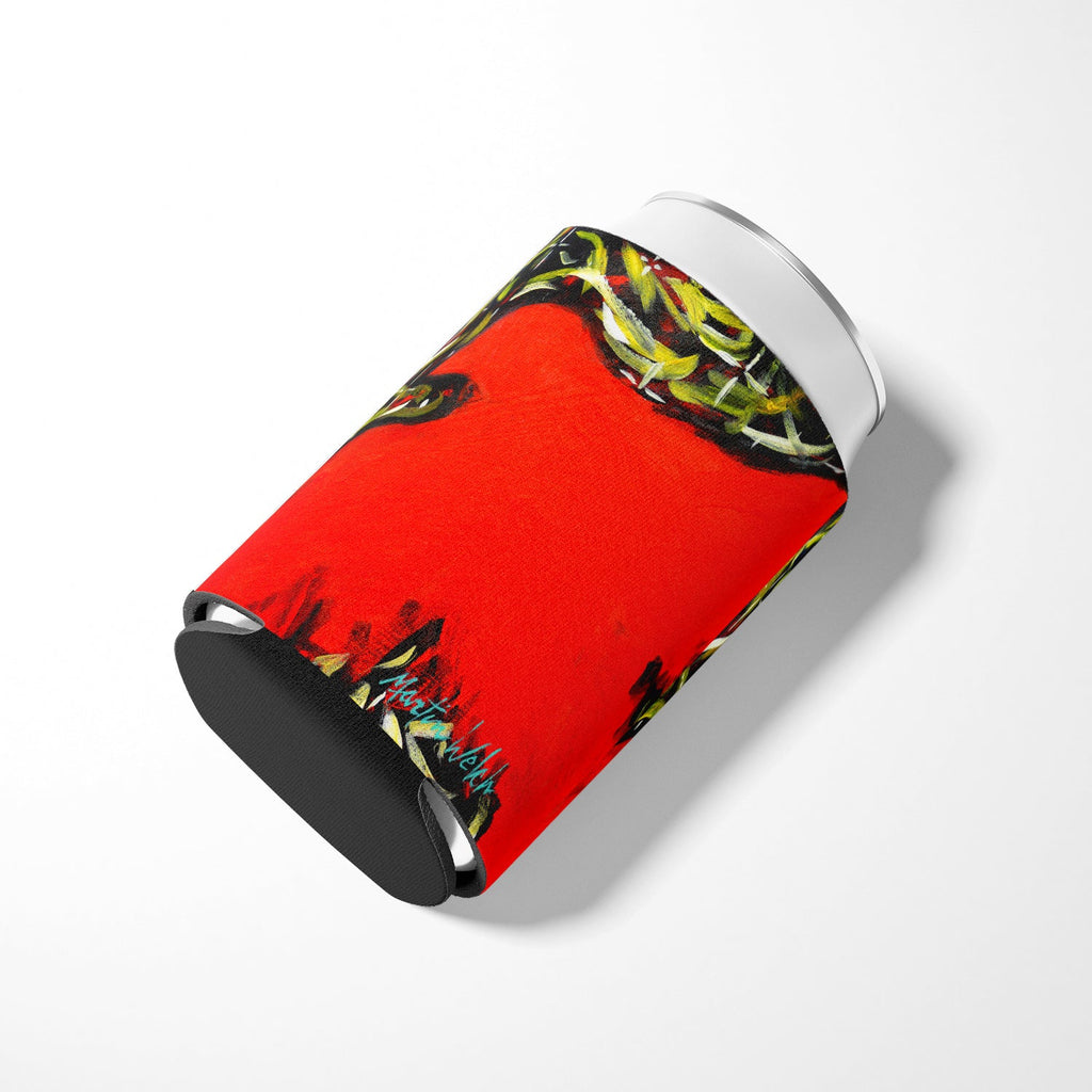 Scared Crow Can or Bottle Hugger Cooler Sleeve for Standard 12 oz Cans, Insulated Foam Beer & Soda Can Hugger Reusable
