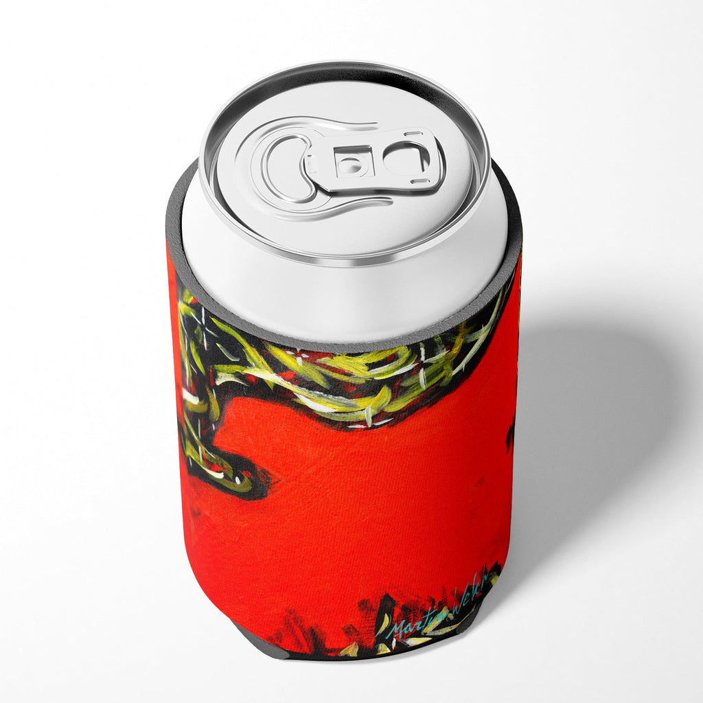 Scared Crow Can or Bottle Hugger Cooler Sleeve for Standard 12 oz Cans, Insulated Foam Beer & Soda Can Hugger Reusable