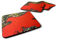 Scared Crow Foam Coasters Set of 4 Cup Coasters for Indoor Outdoor, Tabletop Protection, Anti Slip, Mouse pad Material