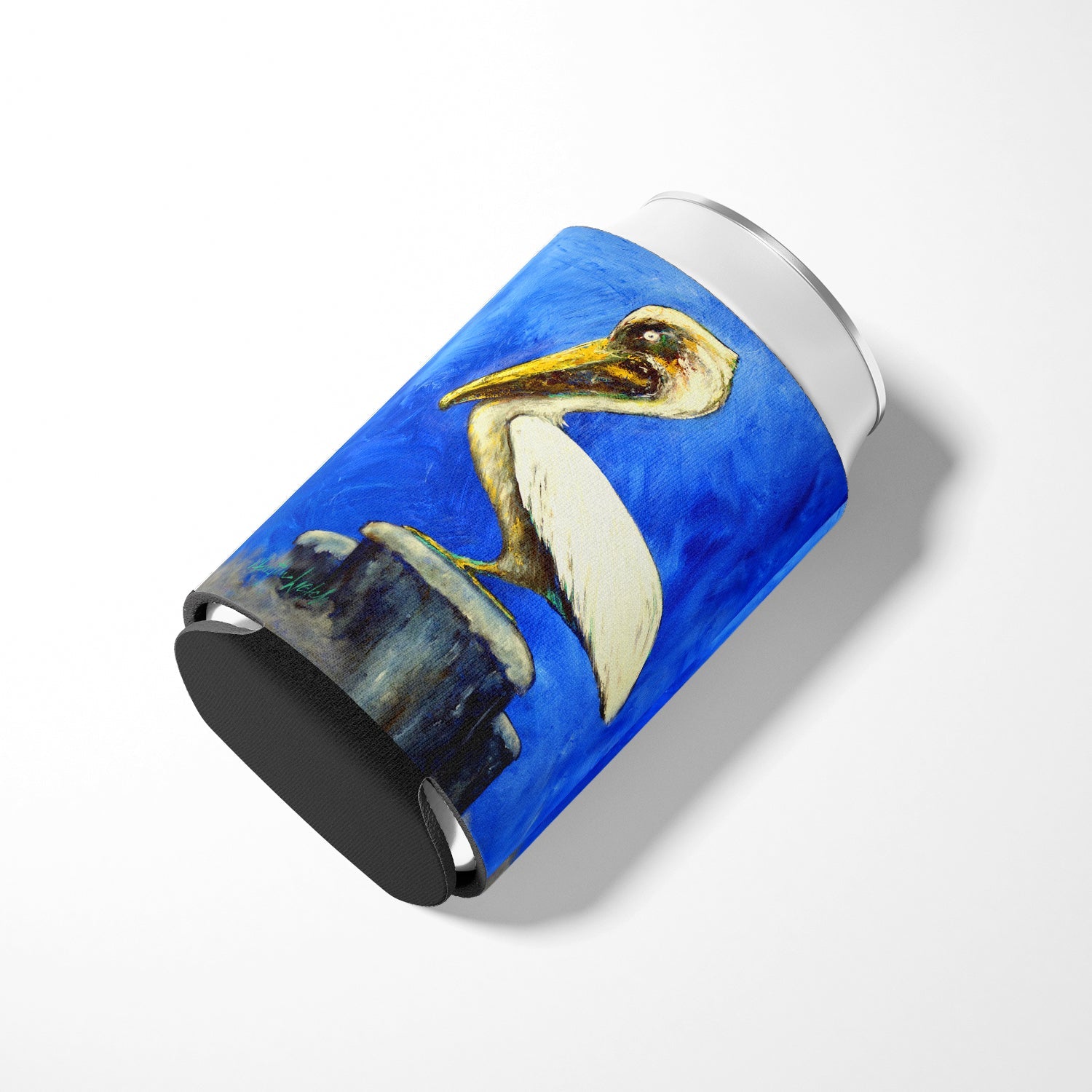 Pelican Texas Pete Can or Bottle Hugger Cooler Sleeve for Standard 12 oz Cans, Insulated Foam Beer & Soda Can Hugger Reusable