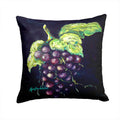Martin's Grapes Decorative Throw Pillow 14x14 Indoor Outdoor Accent Cushion, Fabric Cover with Insert for Sofa, Bed, Porch & Living Room