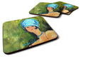 Young Voncile Still in High School Foam Coasters Set of 4 Cup Coasters for Indoor Outdoor, Tabletop Protection, Anti Slip, Mouse pad Material