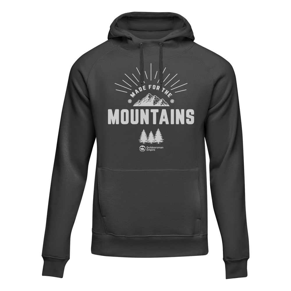 Made For The Mountains Adult Fleece Hoodie