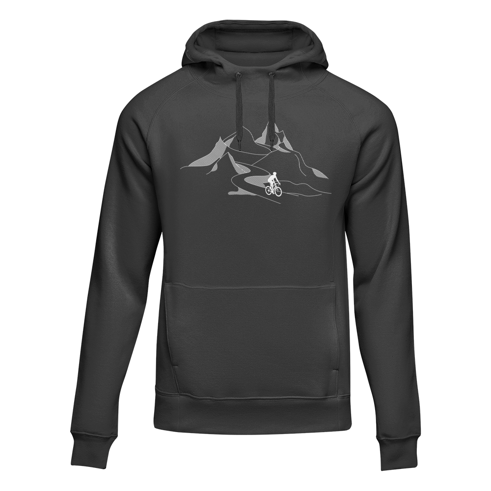 Mountain Cycling Adult Fleece Hoodie