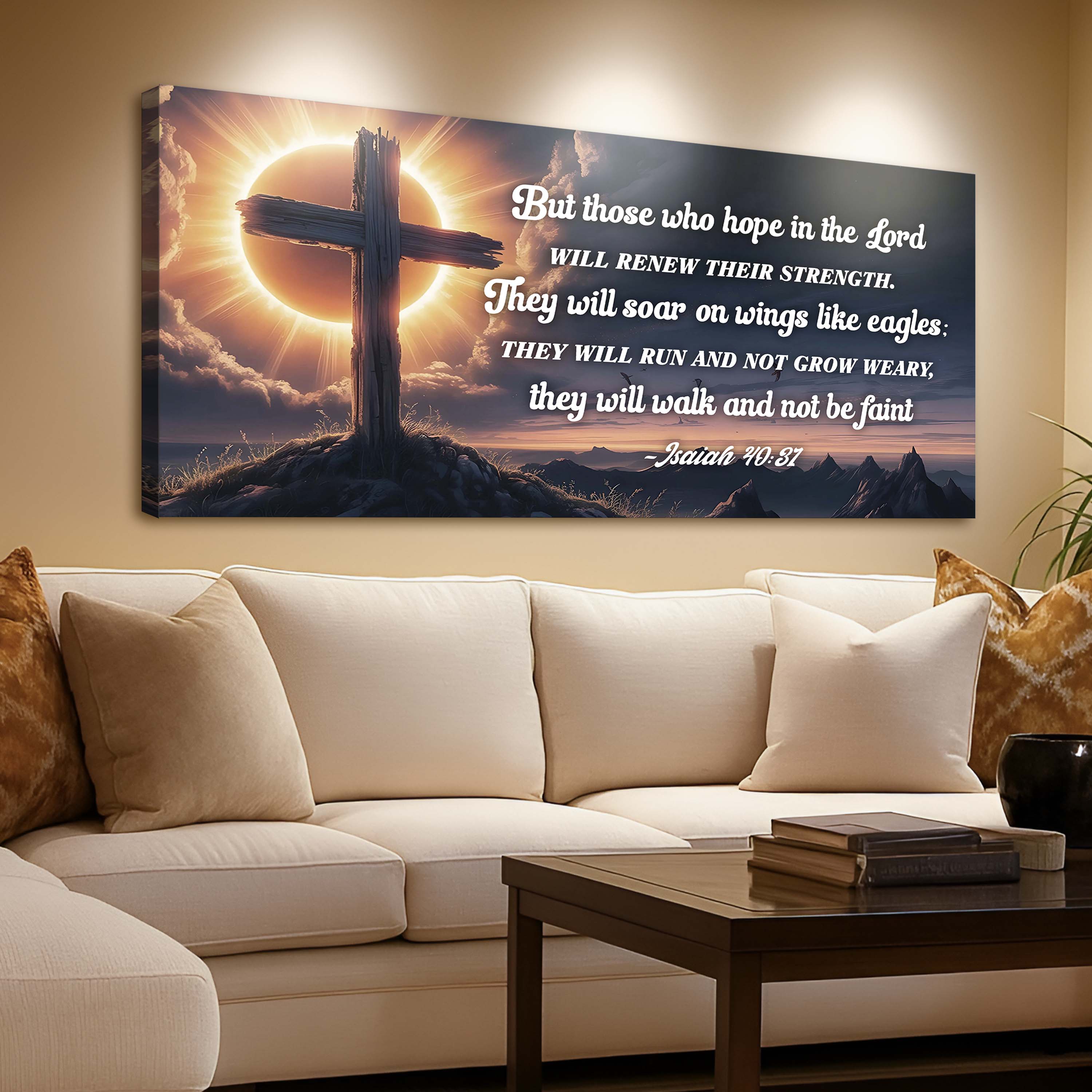 Isaiah 40:31 - Those Who Hope In The Lord Faith Sign