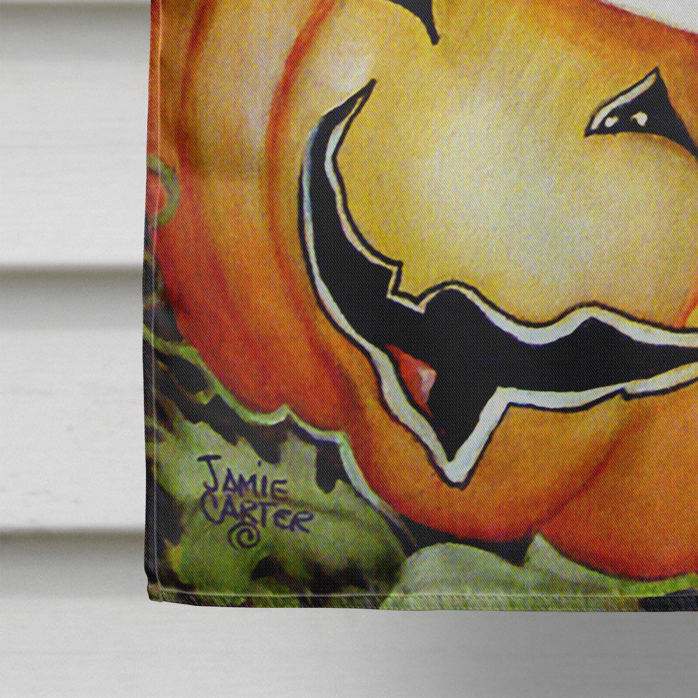 Bewitched and Glowing Halloween House Flag 28x40 Porch Sleeve Pole Decorative Outside Yard Banner Artwork Wall Hanging, Polyester