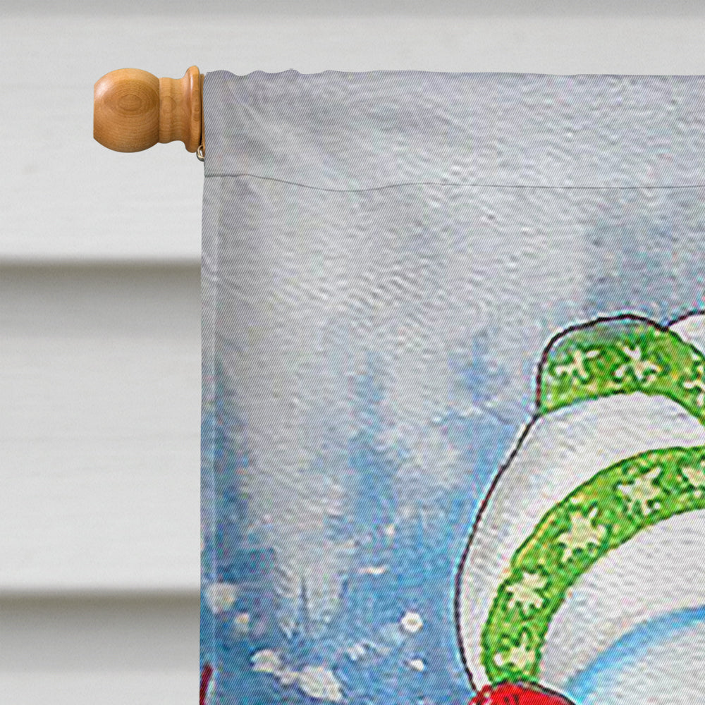 The Teens Celebrate Snowman House Flag 28x40 Porch Sleeve Pole Decorative Outside Yard Banner Artwork Wall Hanging, Polyester