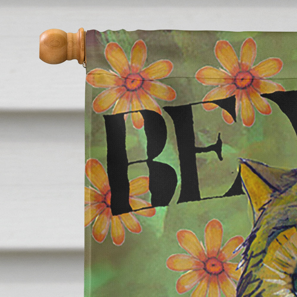 Be Wise Owl House Flag 28x40 Porch Sleeve Pole Decorative Outside Yard Banner Artwork Wall Hanging, Polyester