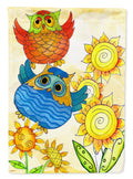 Celebrate Owl House Flag 28x40 Porch Sleeve Pole Decorative Outside Yard Banner Artwork Wall Hanging, Polyester
