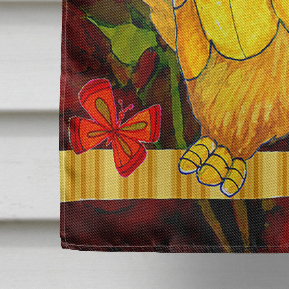 Happy Happy Day Owl House Flag 28x40 Porch Sleeve Pole Decorative Outside Yard Banner Artwork Wall Hanging, Polyester