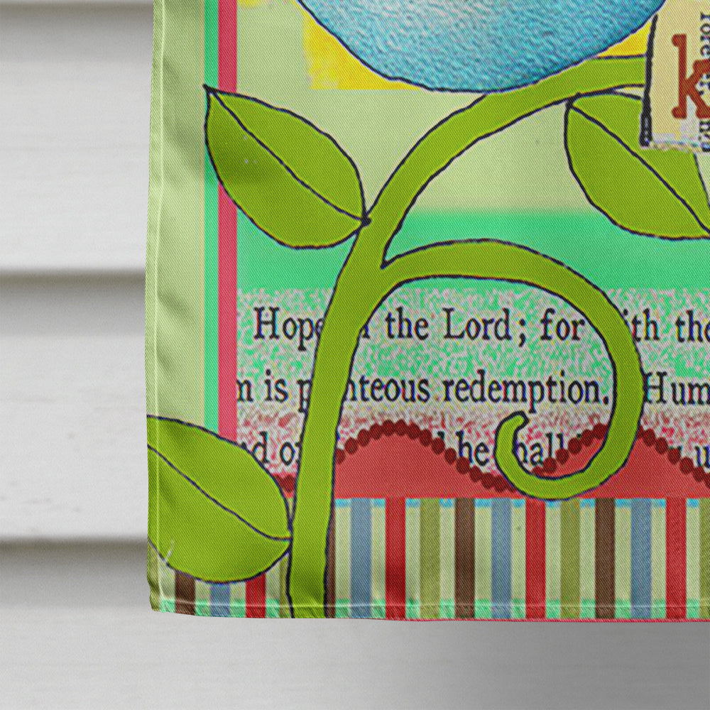 May the Lord Bless You and Keep You Inspirational House Flag 28x40 Porch Sleeve Pole Decorative Outside Yard Banner Artwork Wall Hanging, Polyester