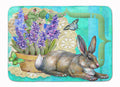 Springtime Easter Rabbit Memory Foam Kitchen Mat Machine Washable Anti-Fatigue Cushion Comfort Bath or Kitchen Rug