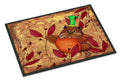 Hootie Fall Owl Doormat Indoor Outdoor 24H X 36W Front Door Mat Rugs for Entryway, Non Slip Washable Low Pile,