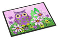 Who is Your Friend Owl Doormat Indoor Outdoor 18H X 27W Front Door Mat Rugs for Entryway, Non Slip Washable