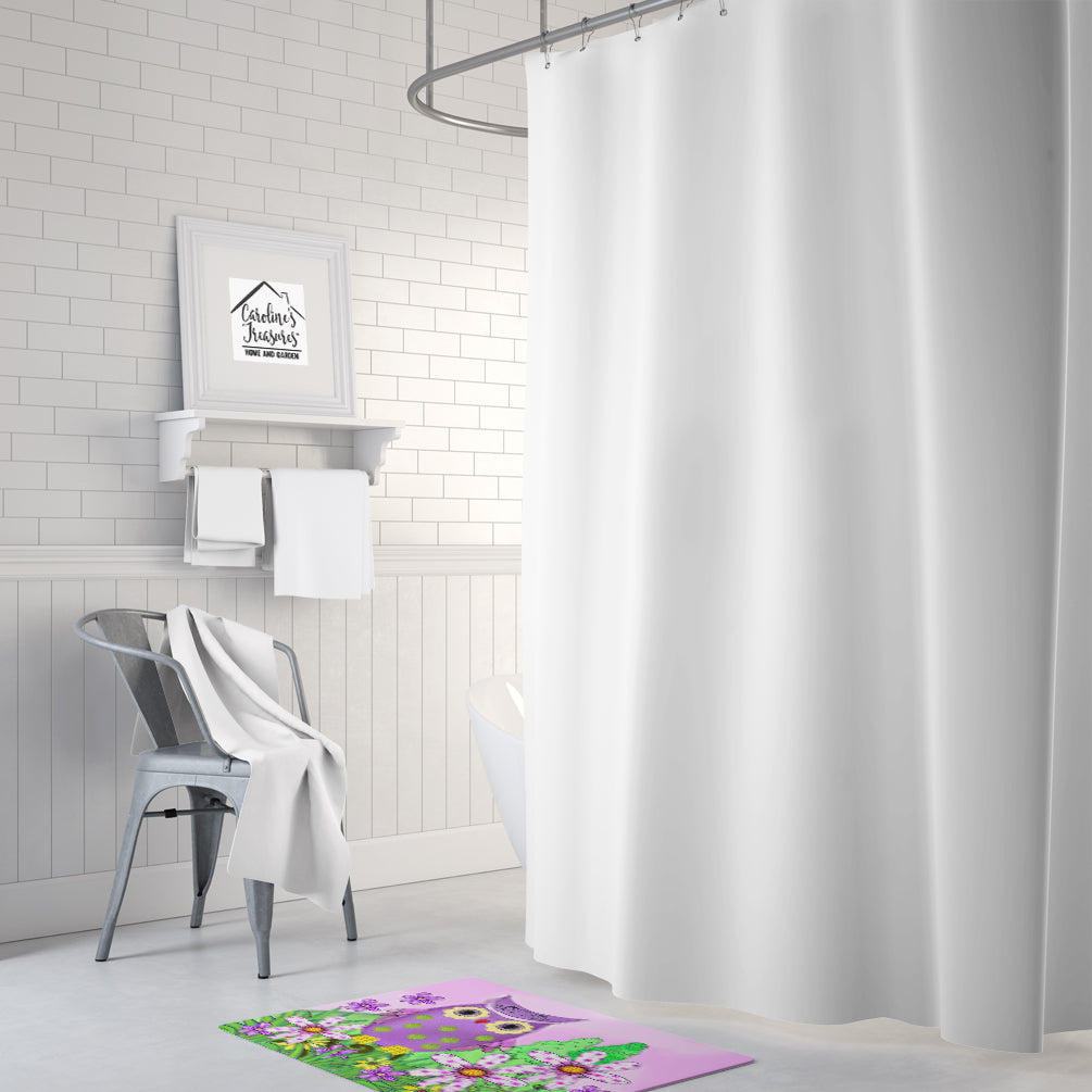 Who is Your Friend Owl Memory Foam Kitchen Mat Machine Washable Anti-Fatigue Cushion Comfort Bath or Kitchen Rug
