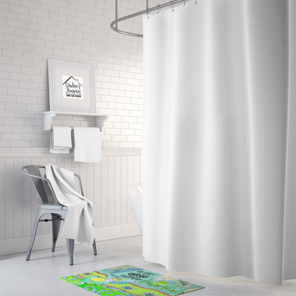 The World is but a Canvas to our Imagination Memory Foam Kitchen Mat Machine Washable Anti-Fatigue Cushion Comfort Bath or Kitchen Rug