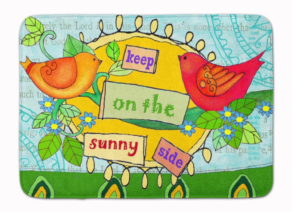 Keep on the Sunny Side Memory Foam Kitchen Mat Machine Washable Anti-Fatigue Cushion Comfort Bath or Kitchen Rug