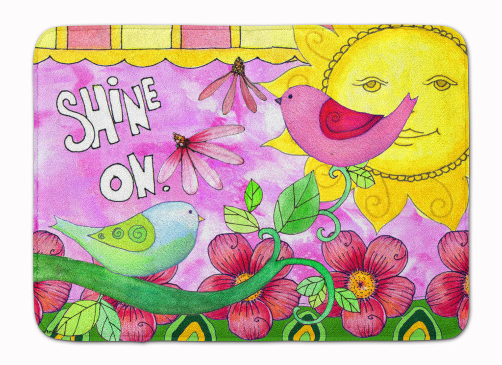 Shine on Sunshine Memory Foam Kitchen Mat Machine Washable Anti-Fatigue Cushion Comfort Bath or Kitchen Rug