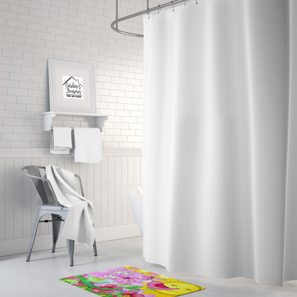 Shine on Sunshine Memory Foam Kitchen Mat Machine Washable Anti-Fatigue Cushion Comfort Bath or Kitchen Rug