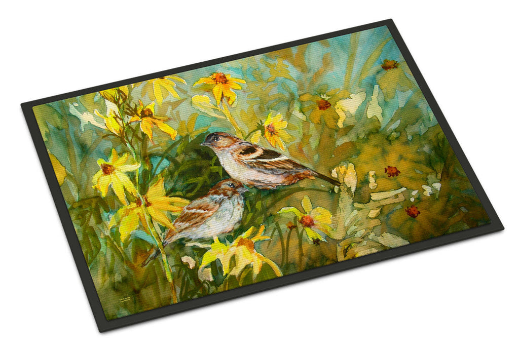 Sparrows in the Field Doormat Indoor Outdoor 24H X 36W Front Door Mat Rugs for Entryway, Non Slip Washable Low Pile,