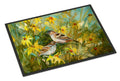 Sparrows in the Field Doormat Indoor Outdoor 18H X 27W Front Door Mat Rugs for Entryway, Non Slip Washable