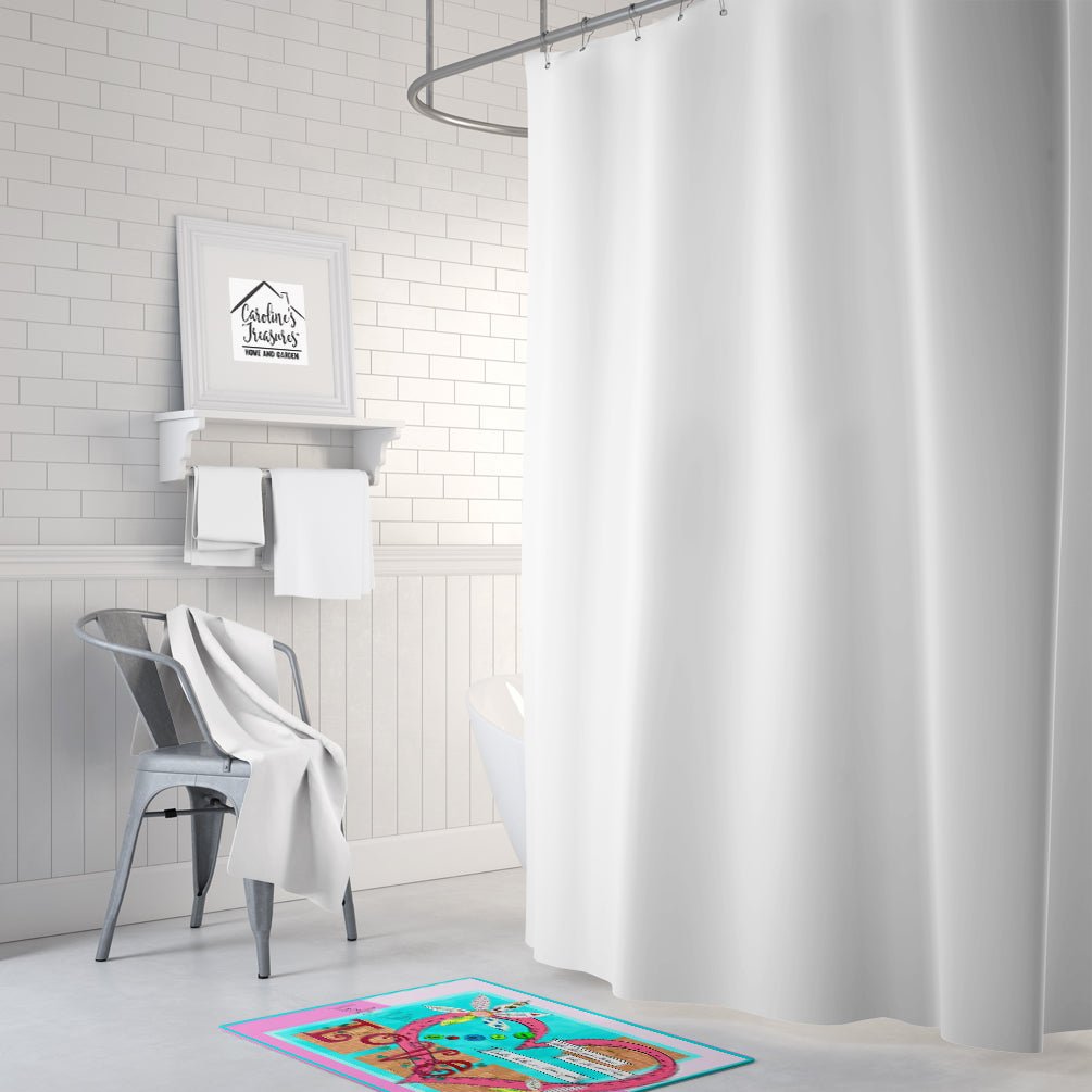 Looks Like I Love You Valentine's Day Memory Foam Kitchen Mat Machine Washable Anti-Fatigue Cushion Comfort Bath or Kitchen Rug