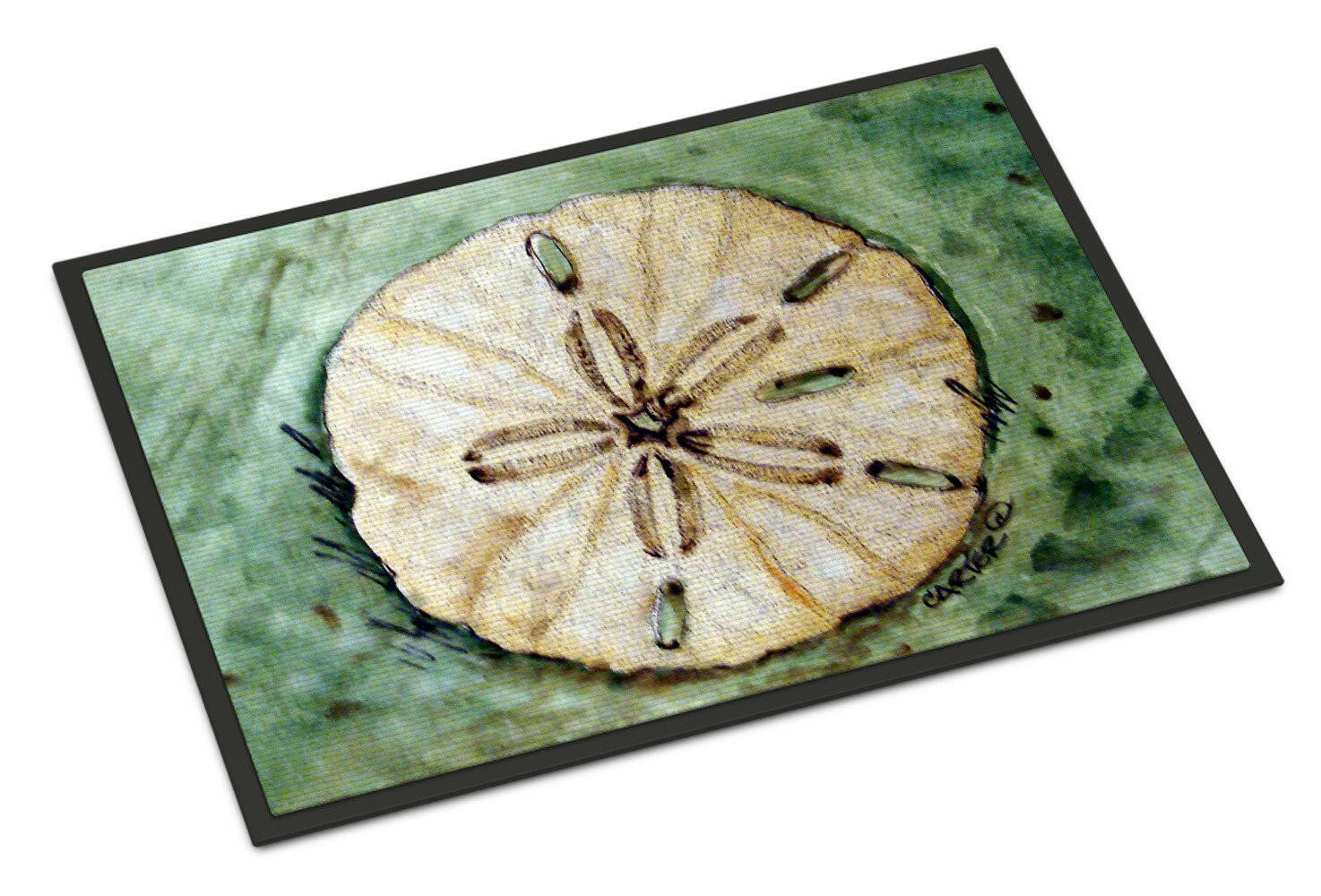 Sending Sand Dollars Back to Sea Doormat Indoor Outdoor 18H X 27W Front Door Mat Rugs for Entryway, Non Slip Washable