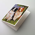 Border Collie Patrol Greeting Cards Pack of 8 Blank Cards with Envelopes Whimsical A7 Size 5x7