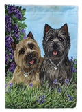 Cairn Terrier Donation House Flag 28x40 Porch Sleeve Pole Decorative Outside Yard Banner Artwork Wall Hanging, Polyester