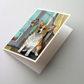 Corgi Suncatcher Greeting Cards Pack of 8 Blank Cards with Envelopes Whimsical A7 Size 5x7