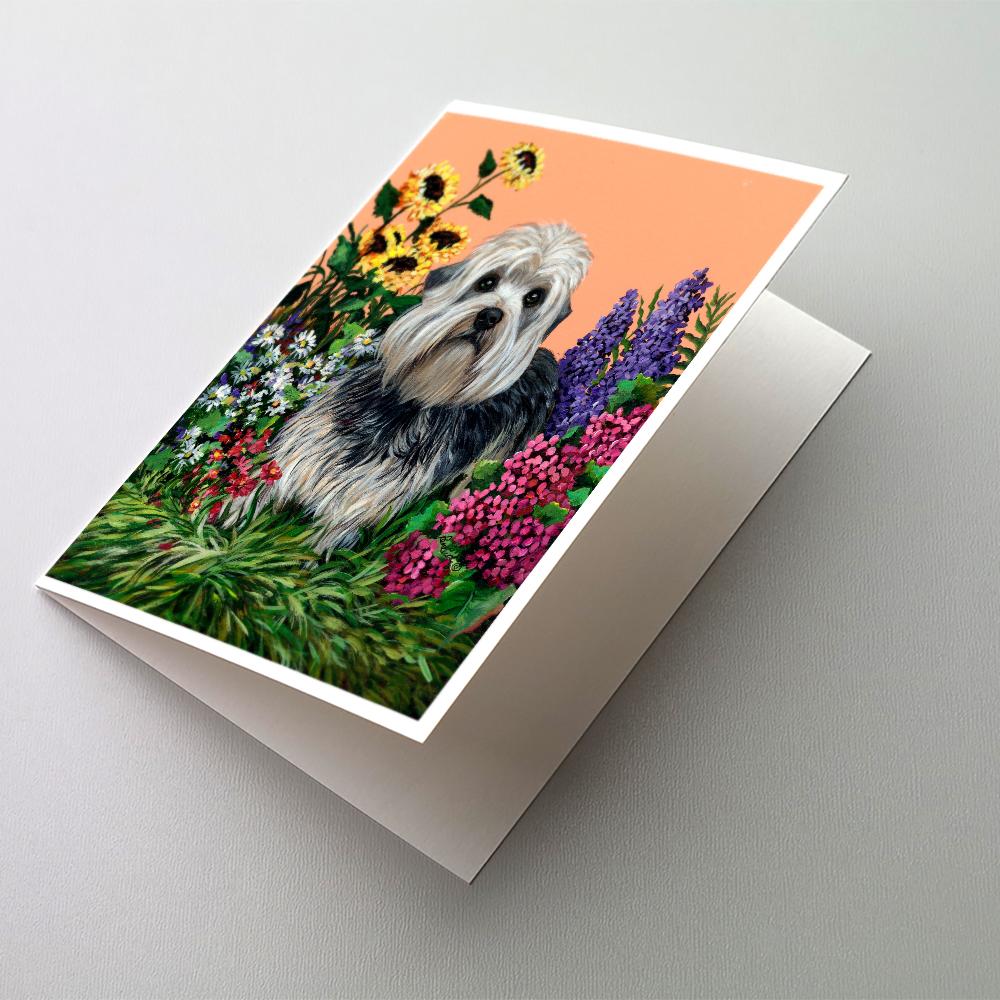 Dandie Dinmont Terrier Greeting Cards Pack of 8 Blank Cards with Envelopes Whimsical A7 Size 5x7