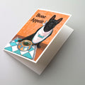 French Bulldog Bone Appetit Greeting Cards Pack of 8 Blank Cards with Envelopes Whimsical A7 Size 5x7