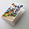 German Shepherd Life Saver Greeting Cards Pack of 8 Blank Cards with Envelopes Whimsical A7 Size 5x7
