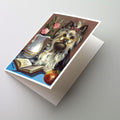 Yorkie Teacher's Pet Greeting Cards Pack of 8 Blank Cards with Envelopes Whimsical A7 Size 5x7